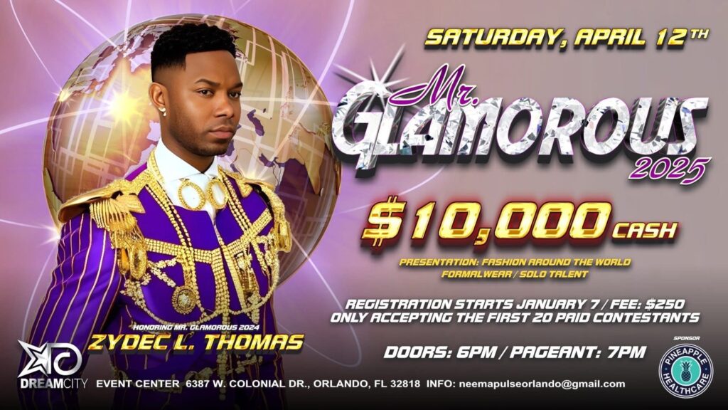 Mr. Glamorous 2025 pageant orlando florida