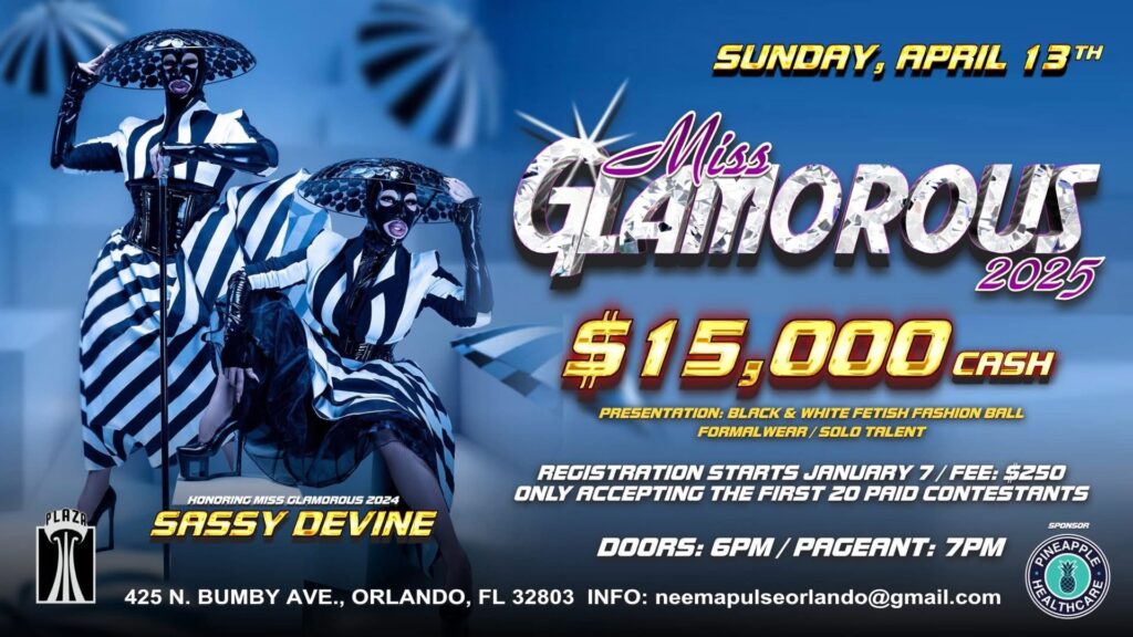 Miss Glamorous 2025 pageant orlando fl